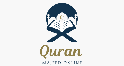 Blue Gold Simple Modern Islamic Center Logo